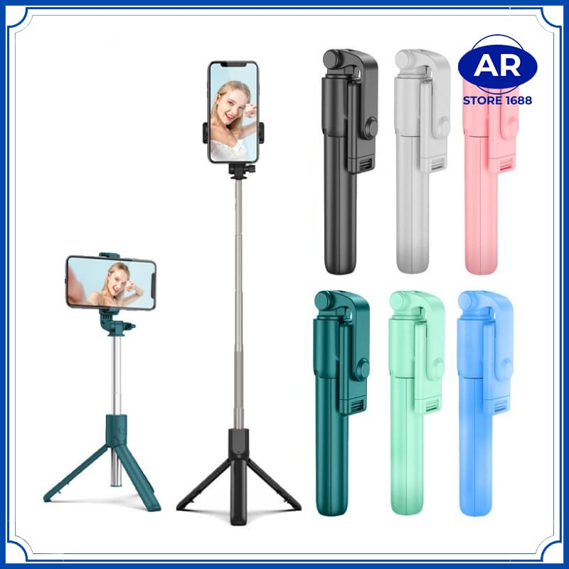 TONGSIS TRIPOD TOMSIS 3 IN 1 R1 BLUETOOTH BT WIRELESS MAKARON MACARON-AR STORE1688