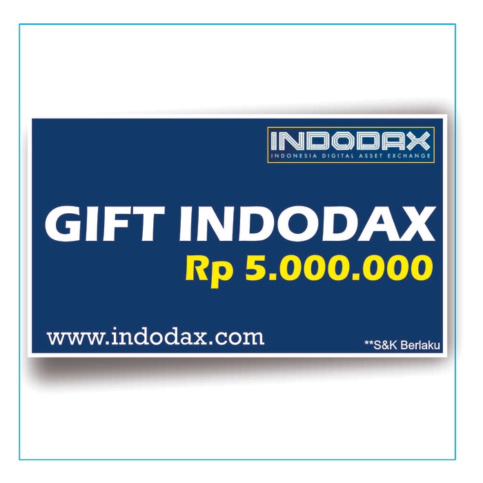 

Hadiah E-Gift Indodax Untuk Senilai 5Jt [Populer]