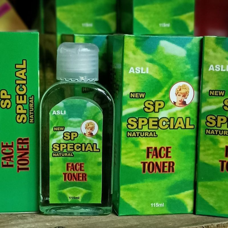 New Toner Wajah SP Hijau Special Natural 115ml - Toner SP Special Hijau