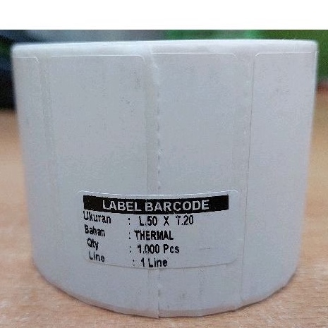 

label barcode 50x20