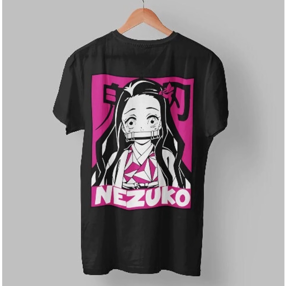 Tshirt Nezuko Bamboo Anime Manga  Kimetsu No Yaiba Demon Slayer Premium Unisex