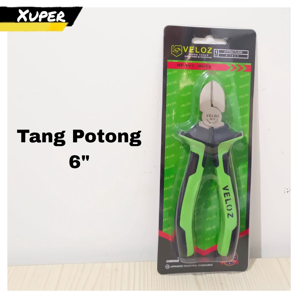 VELOZ TANG POTONG 6 INCH SATIN SURFACE