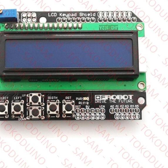 ARDUINO LCD KEYPAD SHIELD - LCD SHIELD 16x2