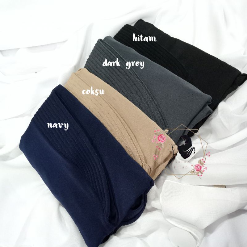 Pashmina instant Ped jersey oval belakang // pashmina oval jersey