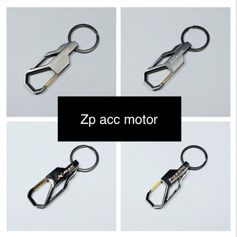gantungan kunci motor logo yamaha nmax fazzio aerox xmax