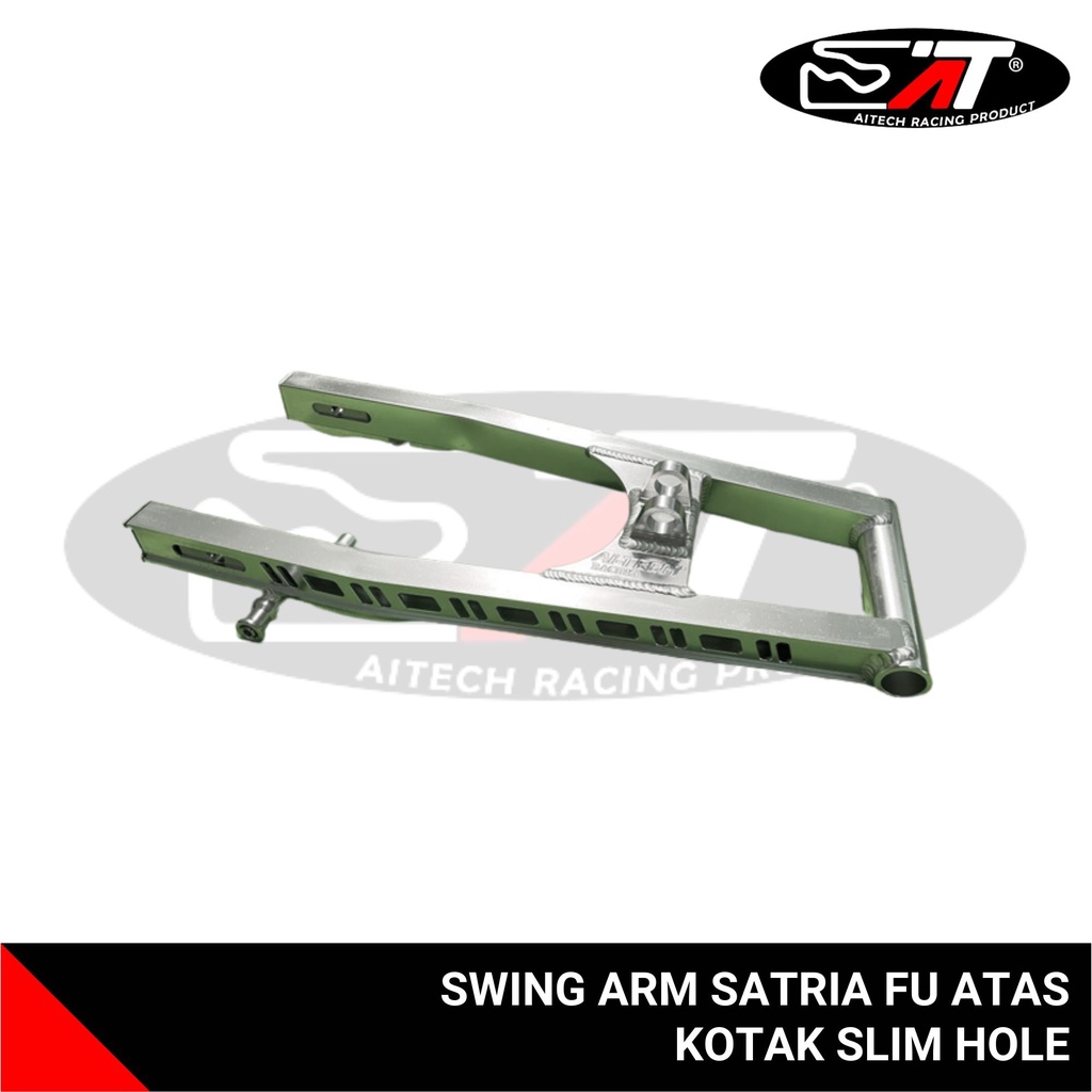 Swing Arm Satria Fu Mounting Atas Slim Kotak Hole Aitech