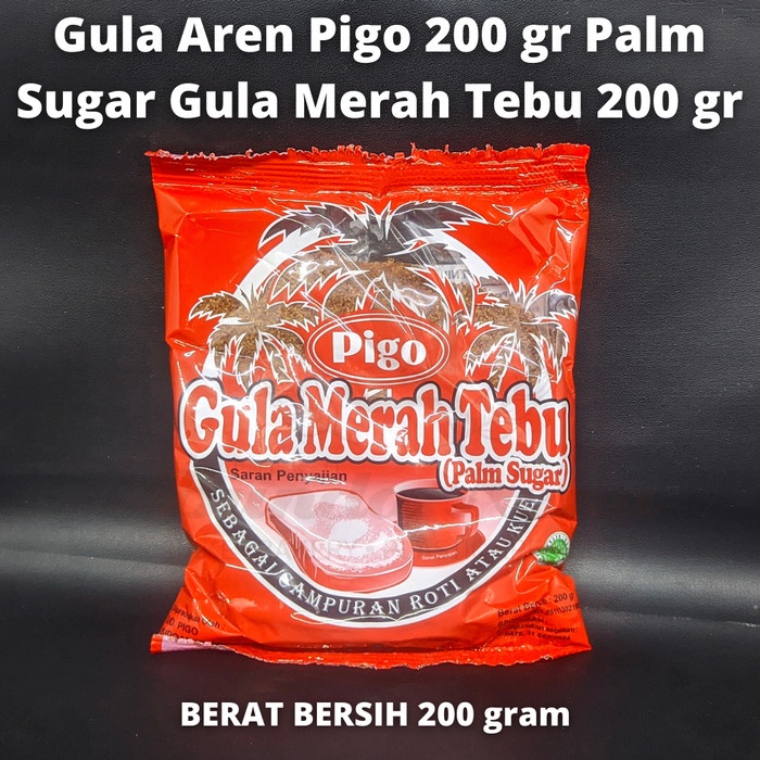 

Gula Aren Pigo Palm Sugar Gula Merah Tebu 200 gram