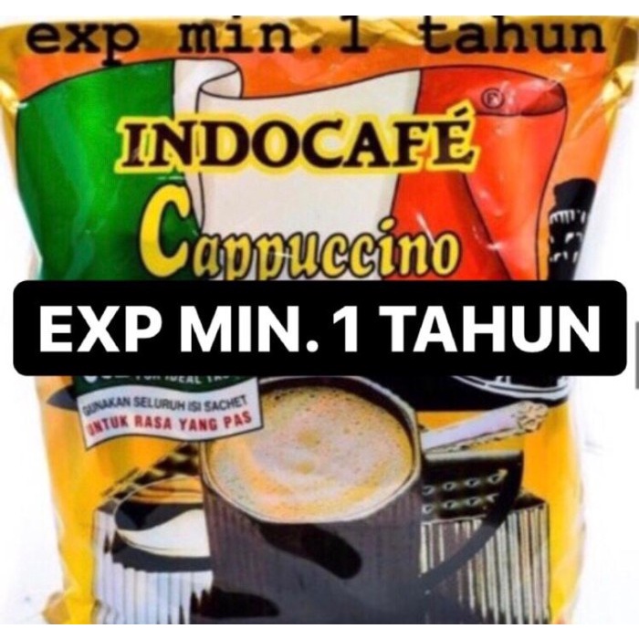 

INDOCAFE CAPPUCCINO 25 GRAM X 50 SACHET