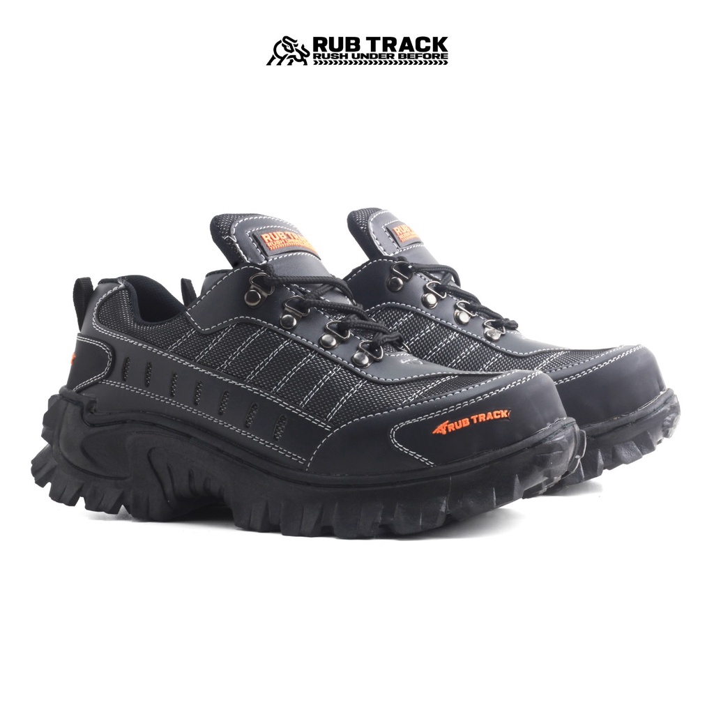 SEPATU SAFETY RUBICON INVADER SEPATU BOOTS PRIA SAFETY BOOTS UJUNG BESI TRACKING PROYEK KERJA TOURING SEPATU GUNUNG