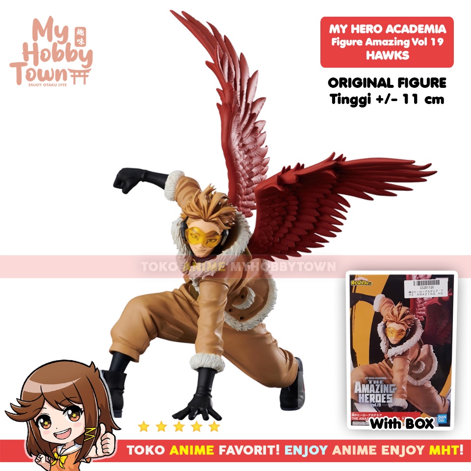 Figure Anime Original My Hero Academia Hawks Amazing Heroes Vol 19