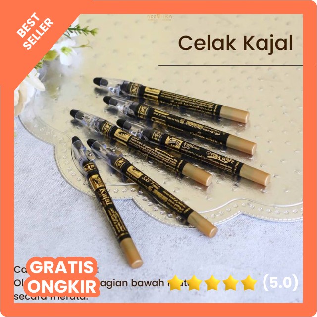 PENSIL CELAK KAJAL WATERPROOF(ORI ARAB)