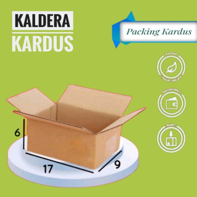 

kardus packing 17x9x6- kemasan karton box dus packaging baru