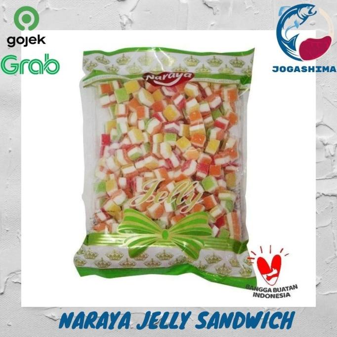 

TERLARIS Naraya Jelly Sandwich/ permen Naraya/ Jelly manis /PERMEN LUNAK/PERMEN VIRAL/PERMEN MILO/PERMEN YUPI/PERMEN JADUL/PERMEN KARET