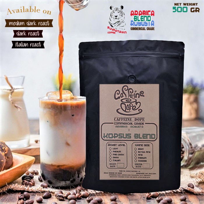 

Kopi Susu Espresso Blend ITALIAN Roast 500 Gr Customizable