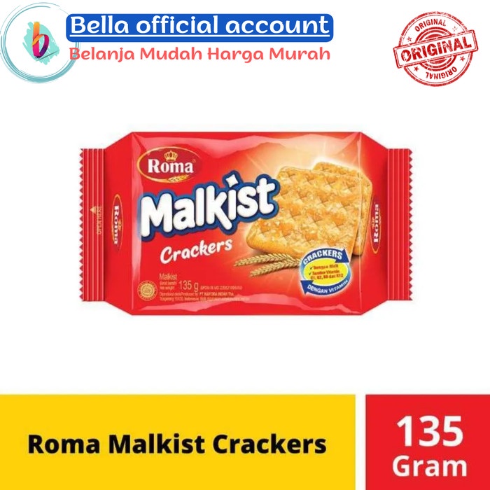 

Roma Malkist Crackers 135 gr