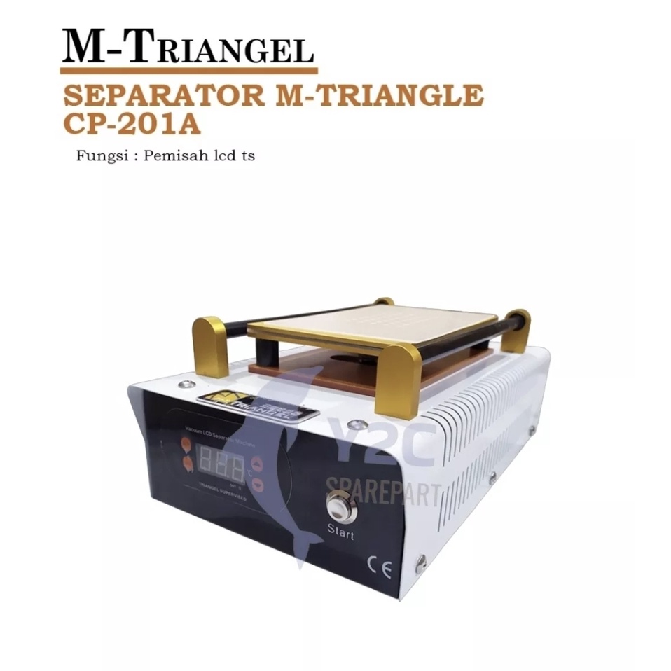 SEPARATOR M-TRIANGEL CP-201A / MESIN PEMISAH LCD TOUCHSCREEN TASKRIN LAYAR SENTUH TC / ALAT SERVIS SERVICE HP