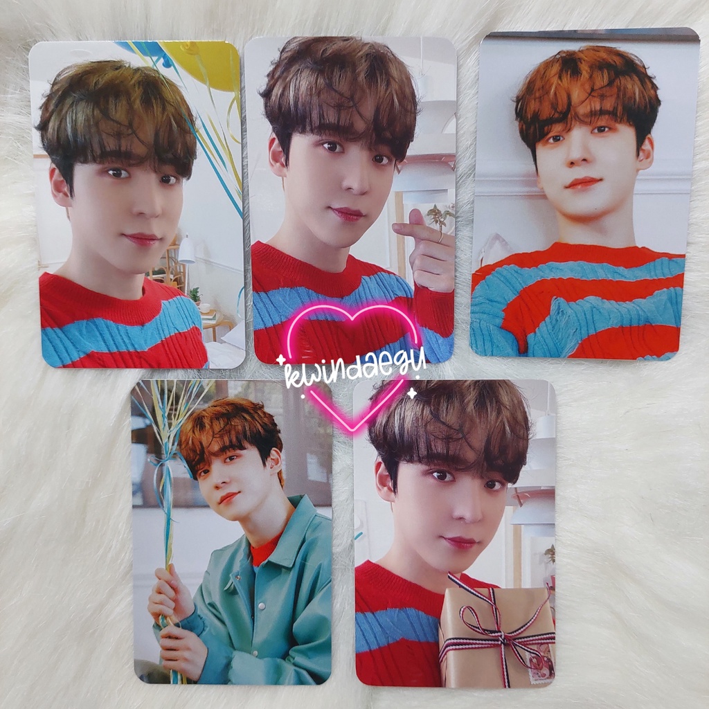 ATEEZ TRADING CARD ATINY ROOM SHARING