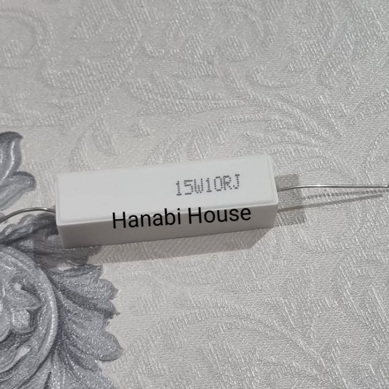 Resistor Kapur 15w 15 watt 15watt 10 12 22 OHM