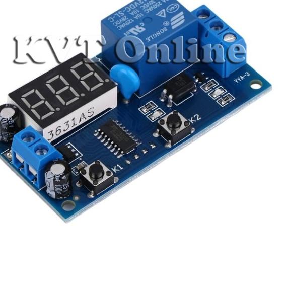 Digital Timer Cycle Delay ON Delay OFF 12V