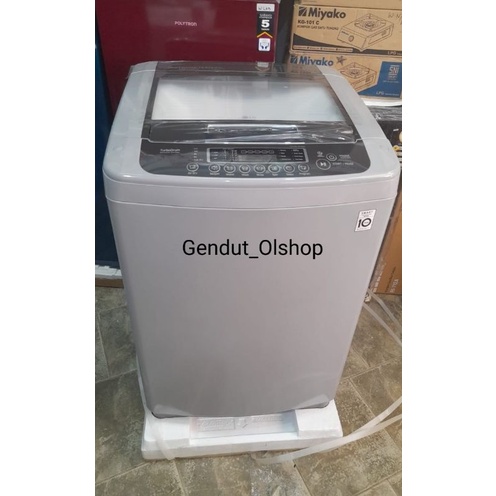 (Khusus Wilayah Kota Palembang) Mesin Cuci 1tabung (13kg) Top Loading/Mesin Cuci LG LG T-2313VSPM (S