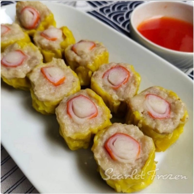 

Premium Dimsum Siomay Ayam Crab Stick + Saus