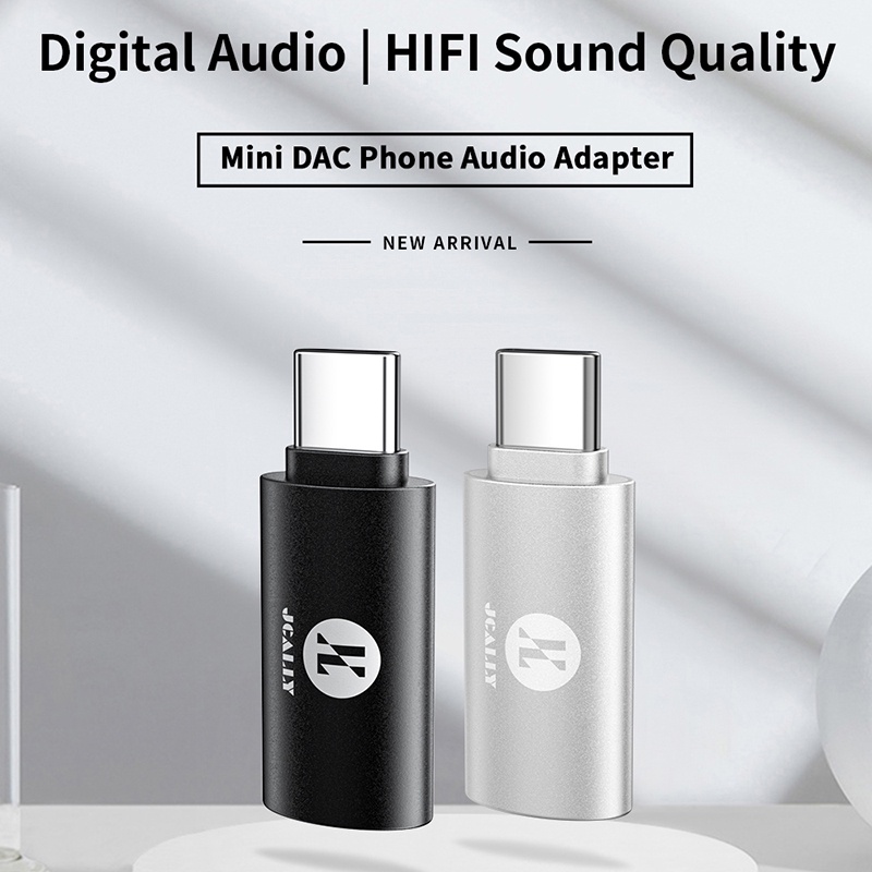 Jcally JA3 Adapter Audio Digital Tipe C Ke 3.5 CX31993 DAC USB C