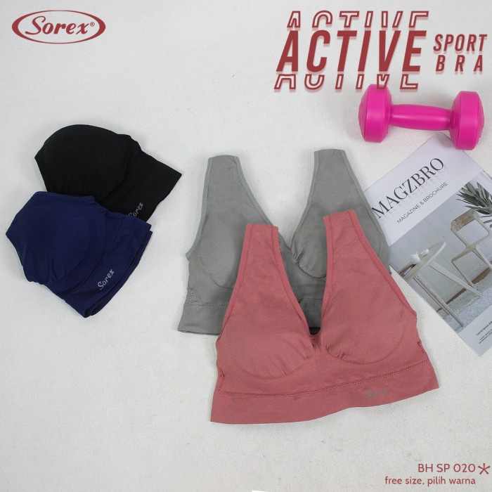 BH / BRA SPORT SOREX SP 020 021 GYM / BH / BRA SPORT SOREX FREE ONGKIR