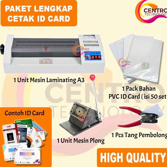 Jual Paket Cetak Id Card Manual Dgn Printer Inkjet Menggunakan Plong Pon Shopee Indonesia