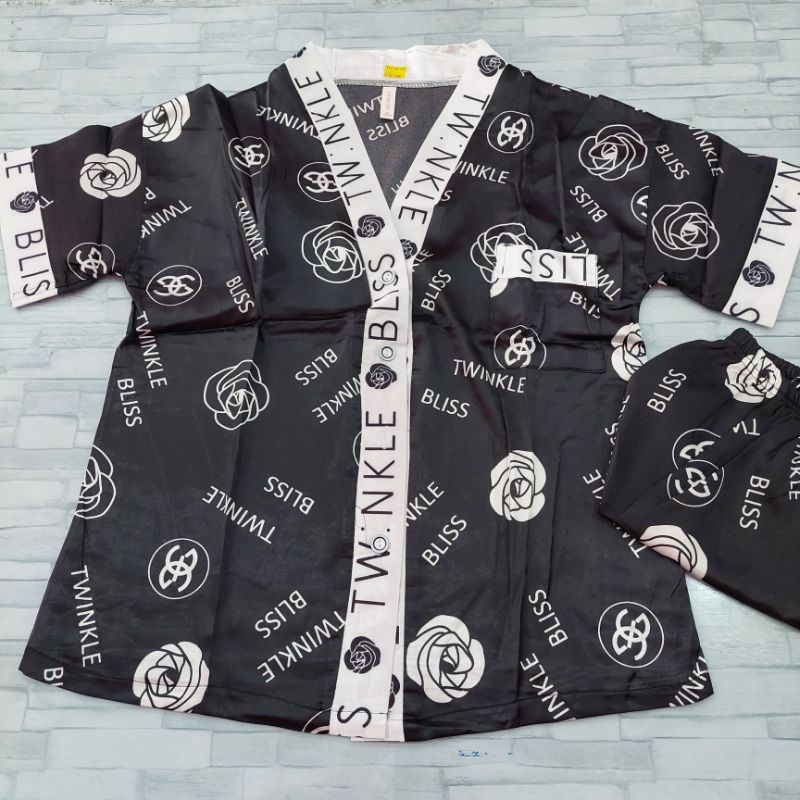 BT-0153 Vogue Twinkle Baju Tidur Setelan Perempuan