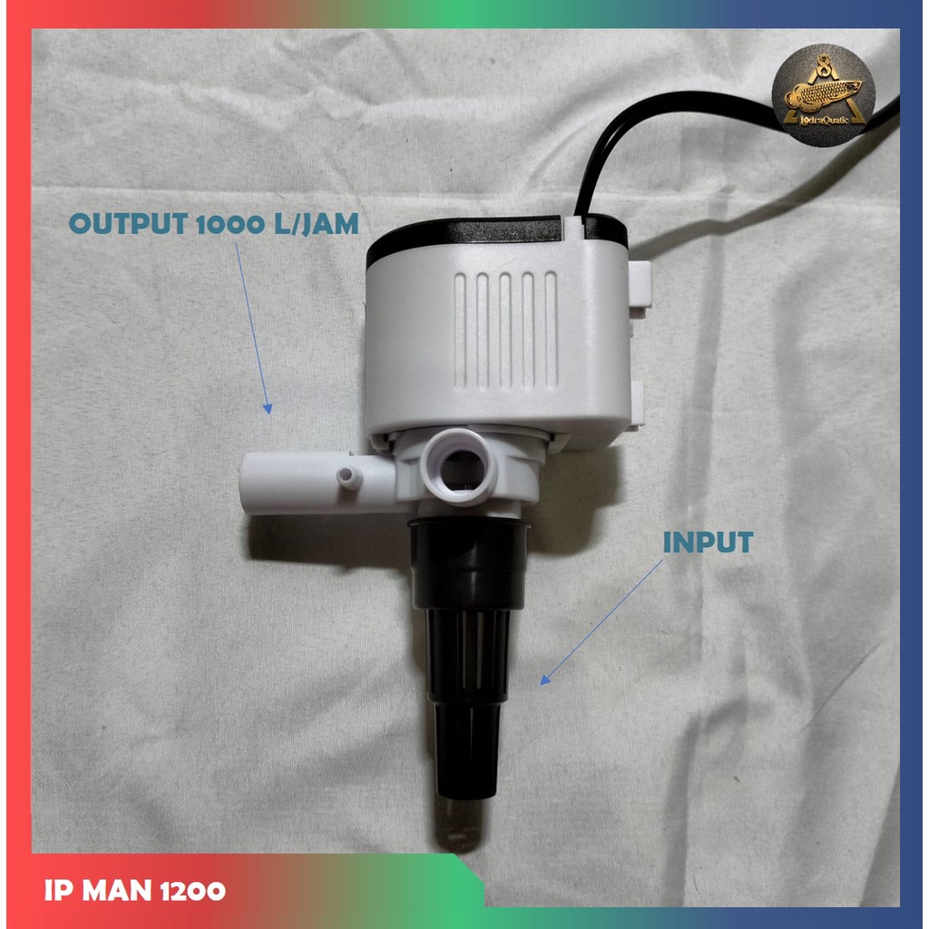 PROMO MURAH POMPA AIR AQUARIUM IP MAN IP-1200 NAIK 1 METER FILTER AQUARIUM KECIL POMPA AIR HIDROPONIK AQUARIUM FILTER AQUARIUM MINI POMPA AQUARIUM KECIL POMPA AQUARIUM MINI POMPA AQUARIUM HEMAT ENERGY POMPA AQUARIUM LOW WATT