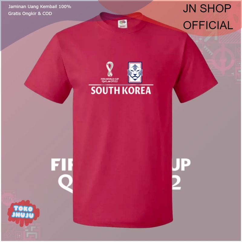 JNshop Baju Piala Dunia 2022 Tim South Korea