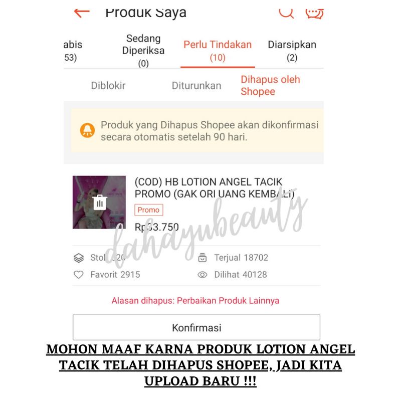 PAKET HB ANGEL TACIK