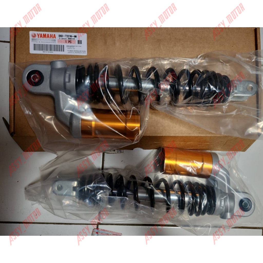 B63 Shock Belakang Tabung Aerox, Shockbreaker Belakang Tabung Yamaha Aerox155, ORI. Shockbreaker Tab