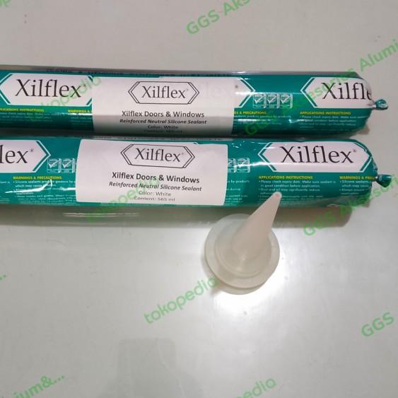 

Lem Silicone Sealent Sosis Xilflex Netral - Hitam