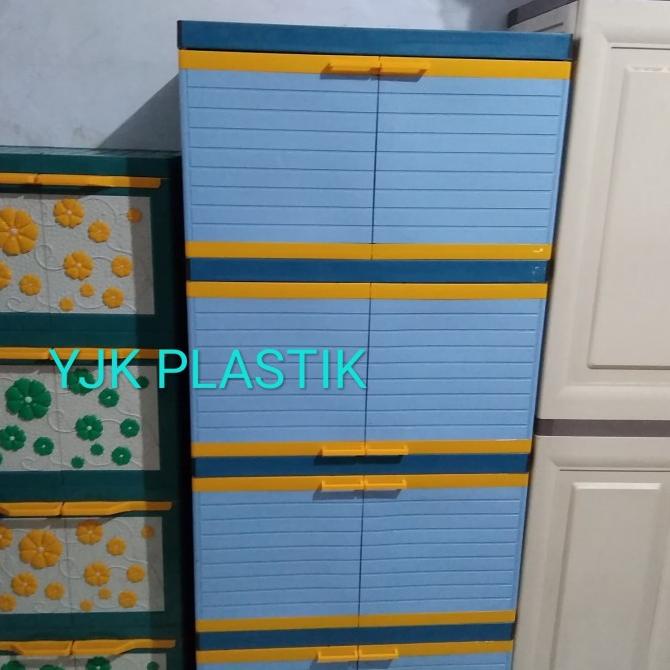 

LEMARI PAKAIAN PLASTIK CLUB SUSUN 4 JUMBO stock ready