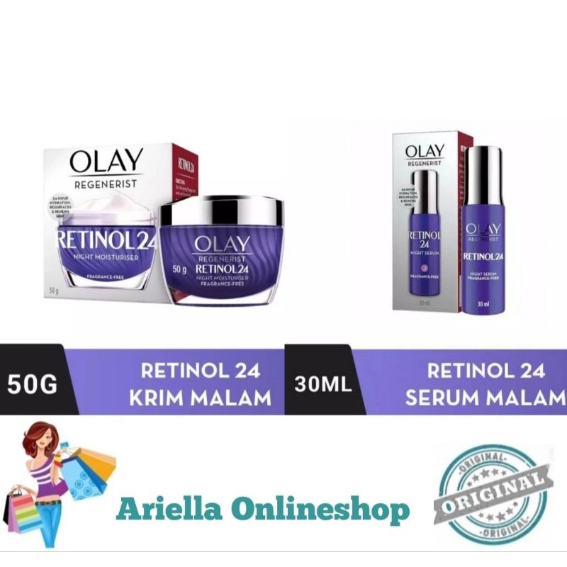 Olay Regenerist Retinol 24 Night Cream | Night Serum