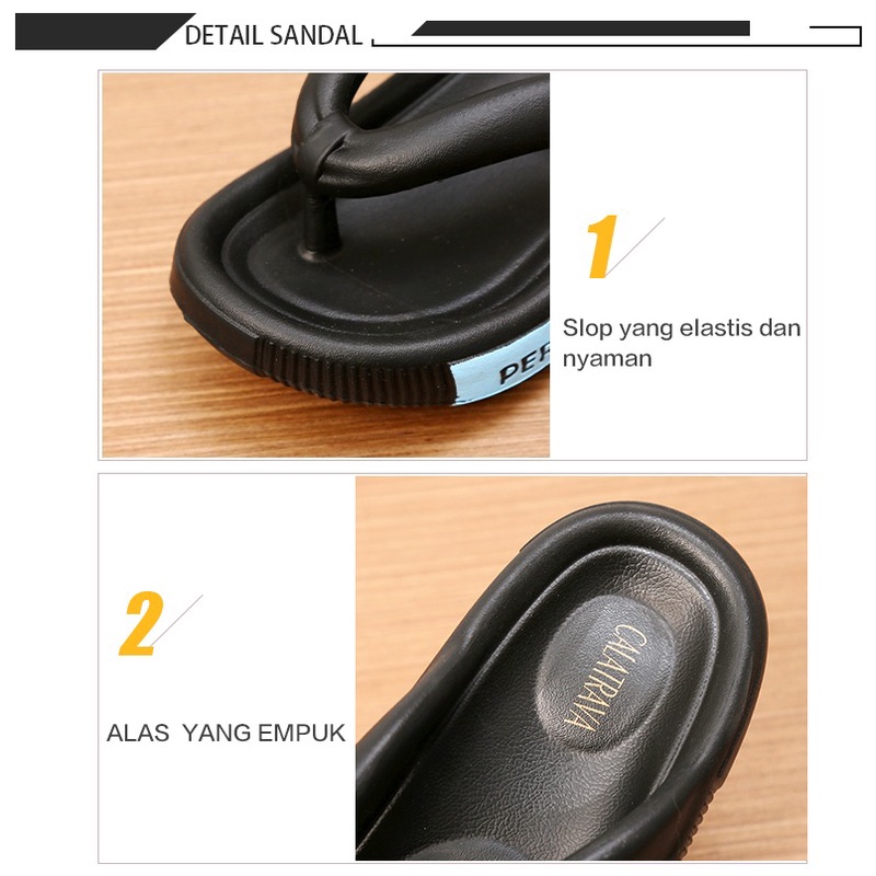 SANDAL WANITA JELLY KARET | Sandal karet 9003-2