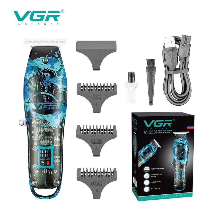 VGR Alat Cukur Rambut V923 Hair Trimmer Cordless