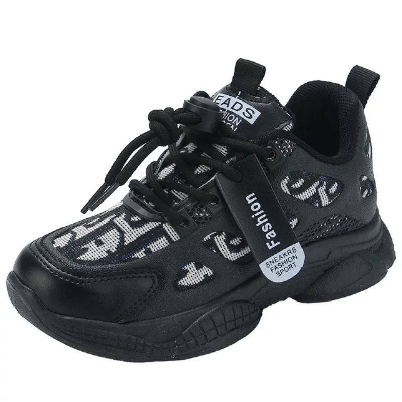 Minipetite SH2160 SIZE 21-25 Sepatu Sneakers Sport Kets Anak Laki Laki Perempuan