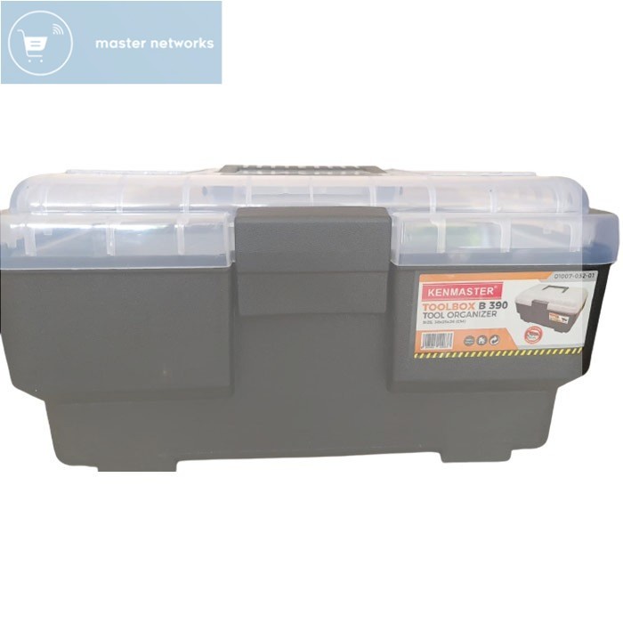 Kenmaster B390 Tool Box 15 Inch Toolbox Kotak Perkakas Plastik