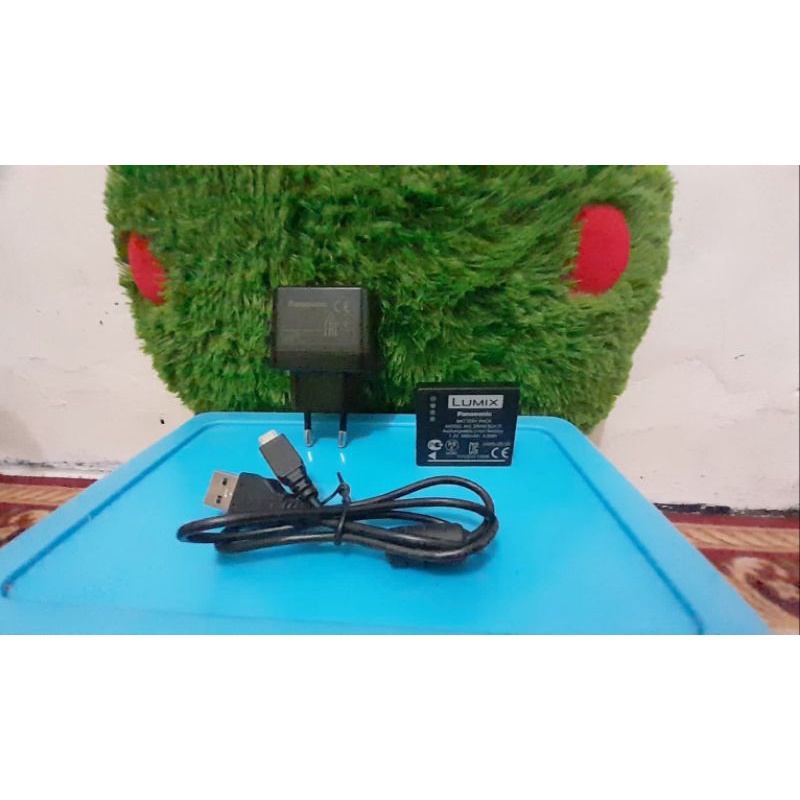 Charger & Baterai Panasonic Lumix XS70 GM1 GM5 casan batre battery