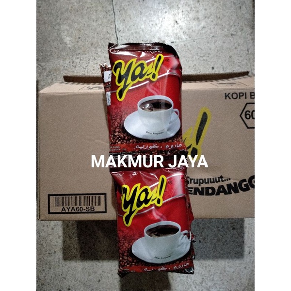 

KOPI YA KOPI BUBUK MURNI 60gr (1 RENTENG ISI 10 PACK)