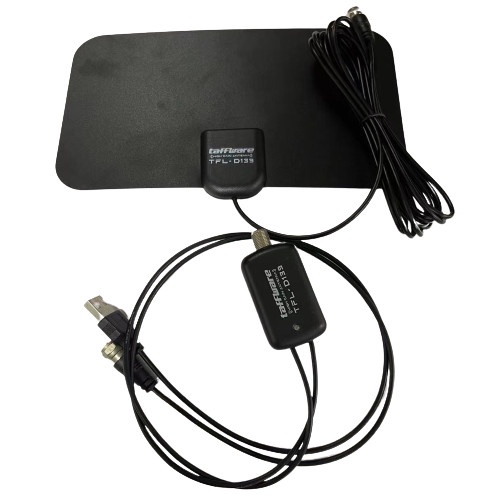 Antena Antena Tv Digital Indoor Outdoor 4K 25Db Original Taffware Tfl-D139