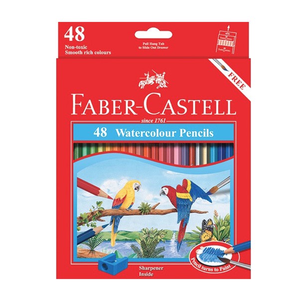

[COD] Faber Castell Watercolour Pencils 48