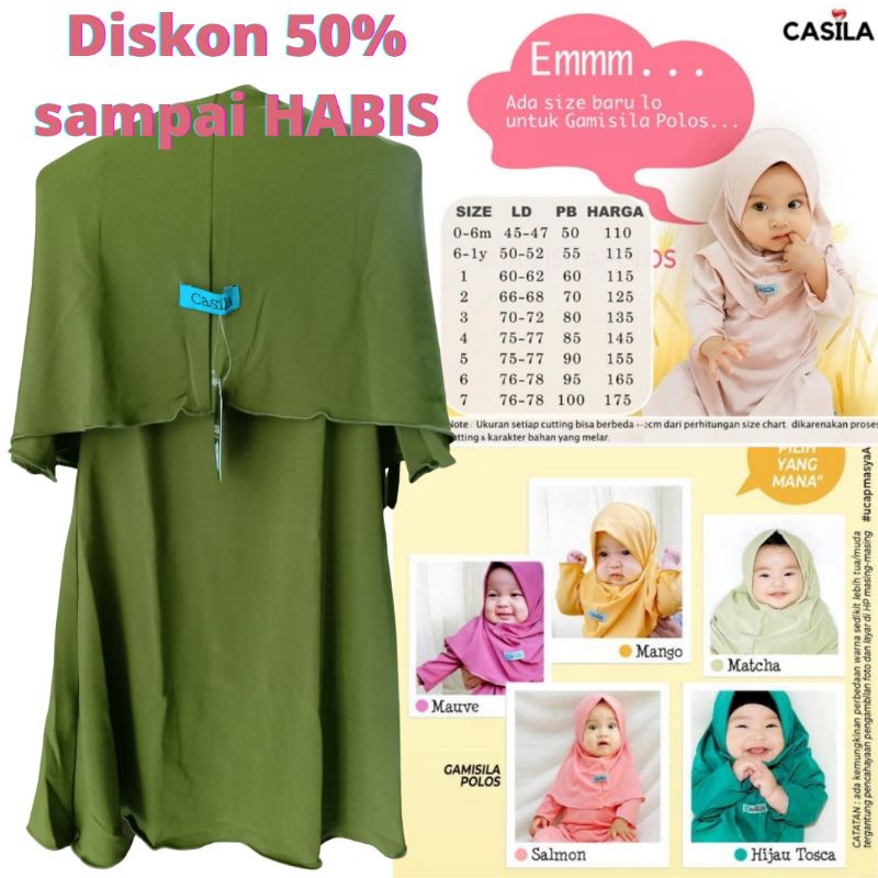 KHUSUS LIVE DISKON 50% GAMIS BRANDED DISKON CUCI GUDANG