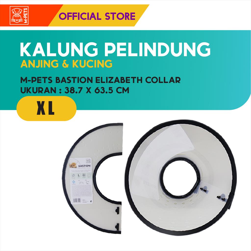 M-Pets Bastion Elizabeth Collar Size XL / Kalung Pelindung