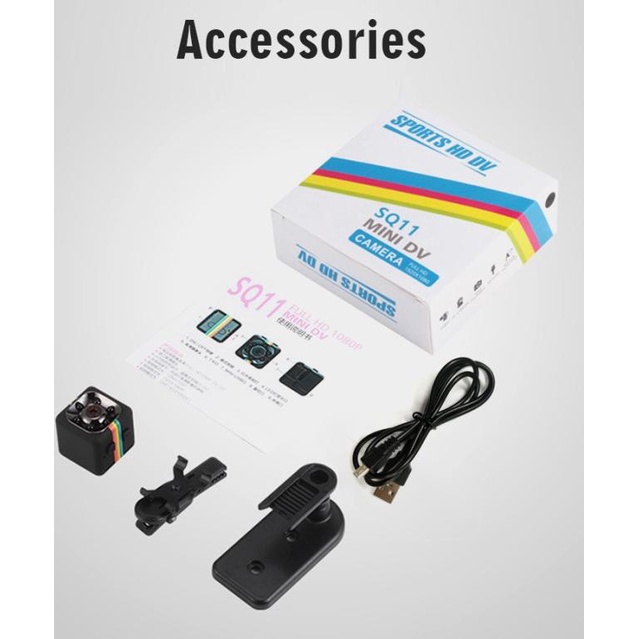 Spy cam SQ11 Full Hd 1080p Mini Car Hidden DV DVR Camera Spy Dash Cam