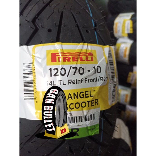 Ban motor Pirelli Angel scooter 120/70 R 10 - VESPA LX