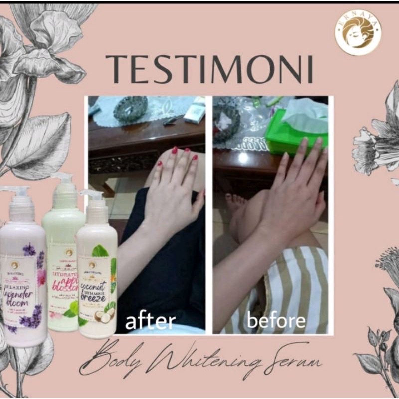 BODY LOTION SUPER DOSTING by ernaya BPOM