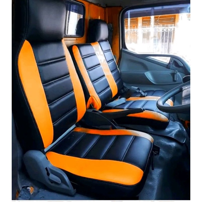 sarung jok mobil truk canter 125 vareasi / cover jok mobil truk canter / bungkus jok mobil dam truk 